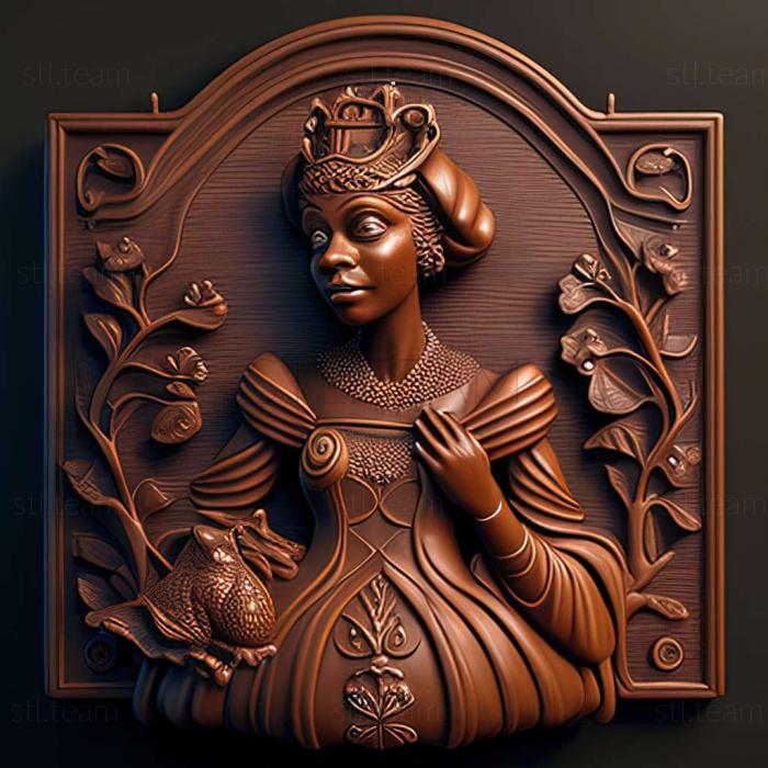 3D model The Princess and the Frog game (STL)